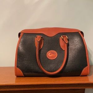 Dooney Bourke vintage Pebble Leather Satchel doctor bag